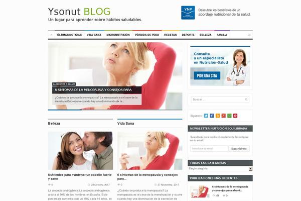 PrimeTime theme site design template sample