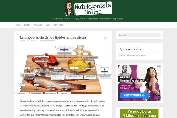 Bliss theme site design template sample