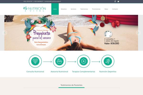 Sapphire theme site design template sample