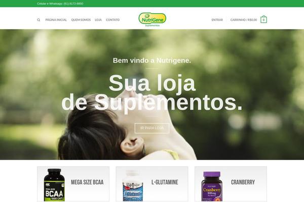 nutrigene.com.br site used Flatsome
