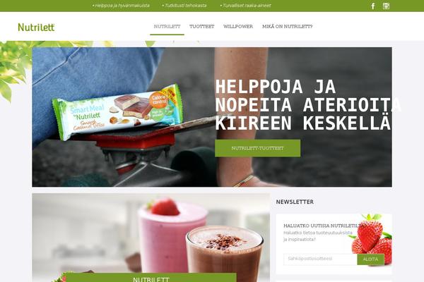 nutrilett.fi site used Nutrilett