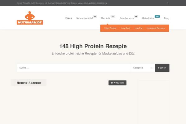 Keratin theme site design template sample