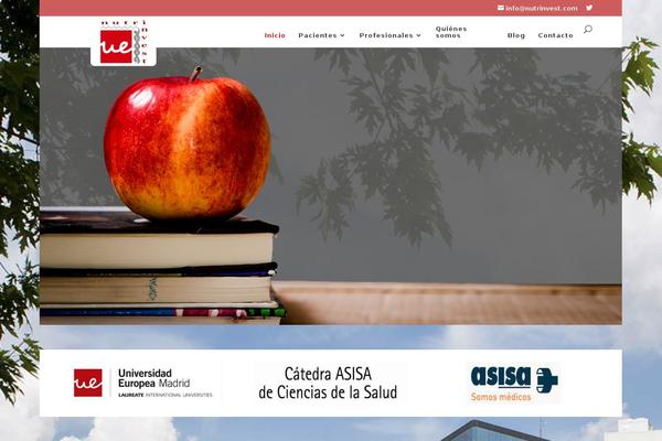 Site using Divi-100-back-to-top plugin