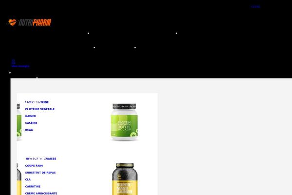 nutripharm.fr site used Nutritix