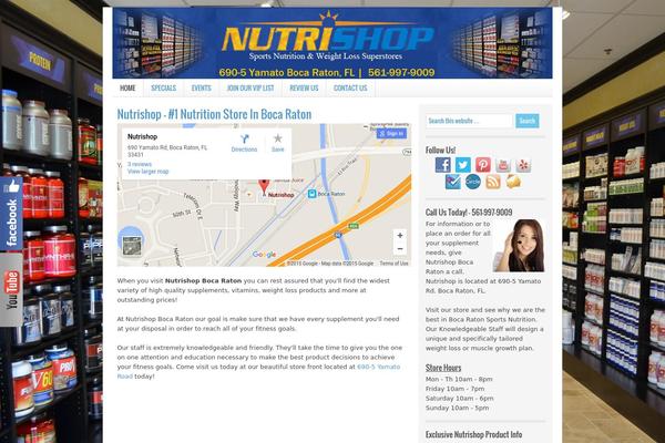 nutrishopboca.com site used Lifestyle