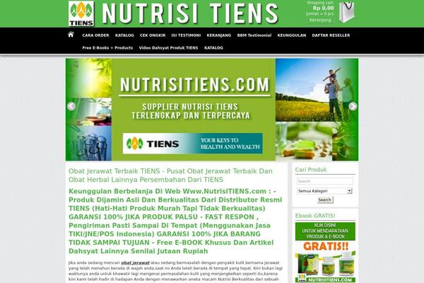 Pasaraya theme site design template sample