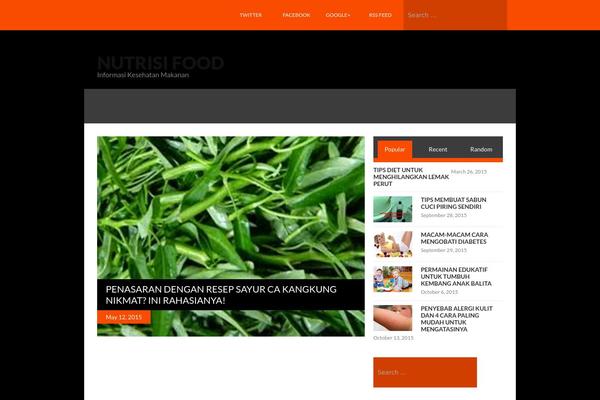 Kent theme site design template sample