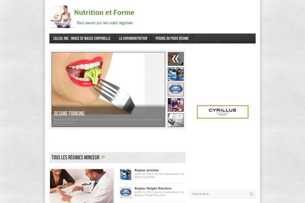 avenue theme site design template sample