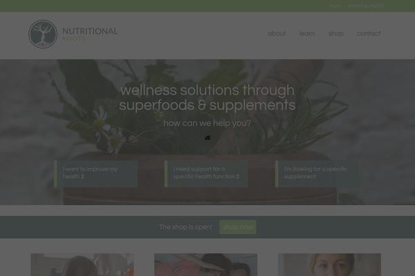 Department theme site design template sample