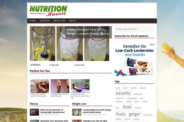 MH Magazine lite theme site design template sample