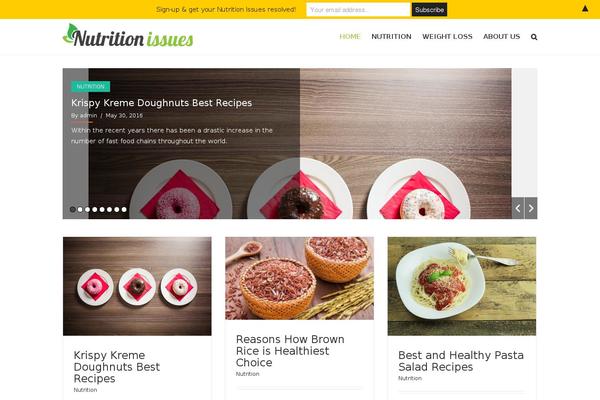 Site using MailChimp Top Bar plugin