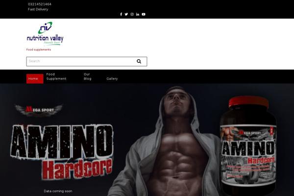 nutritionvalleypk.com site used Medical-supplements-store