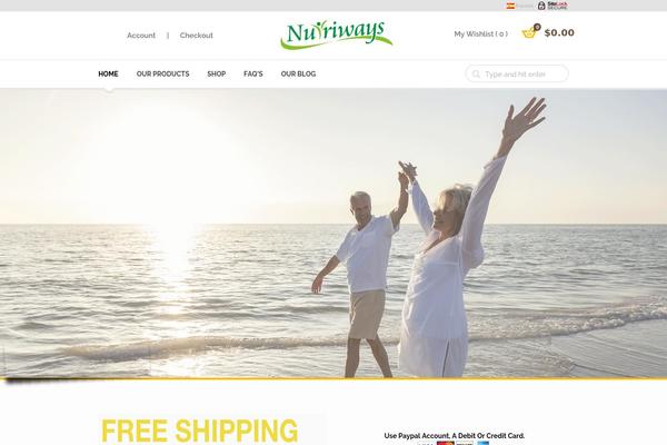 nutriwaysnow.com site used Nutriwaysnow