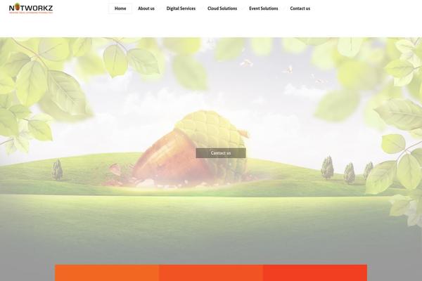 Ronneby theme site design template sample