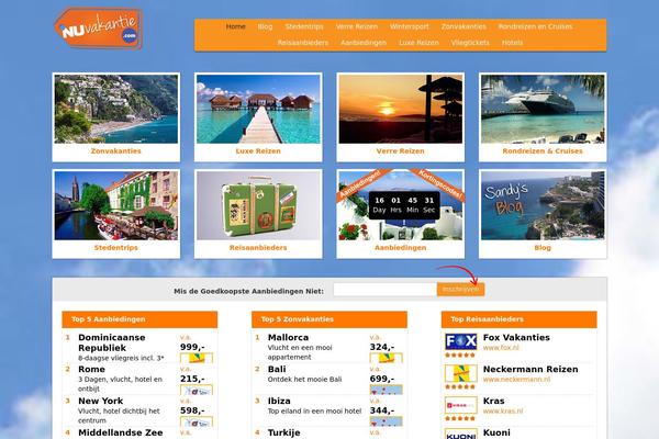 Site using deal or announcement with countdown timer plugin