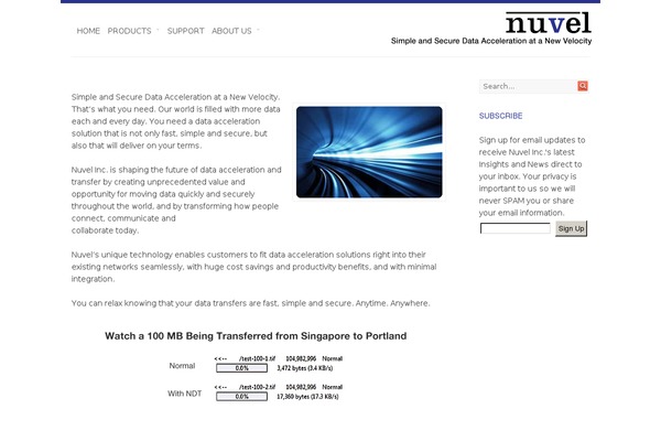 nuvelinc.com site used Surface