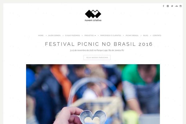 Quantum theme site design template sample