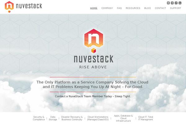 nuvestack.com site used Nuvestackv2