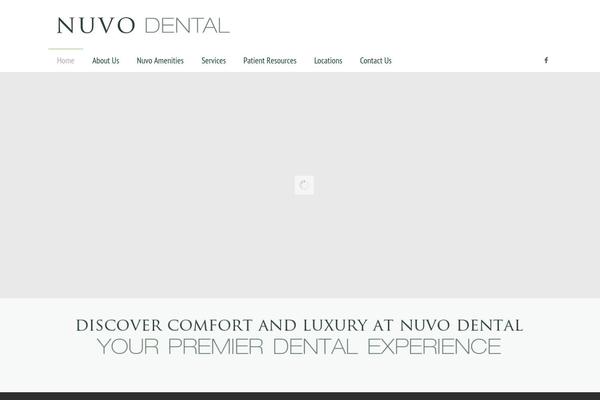 Falco theme site design template sample