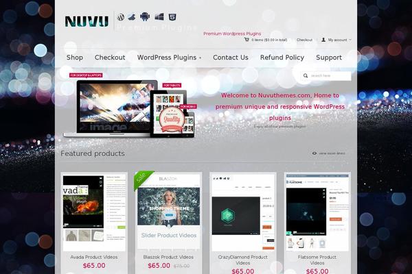 QuickPress theme site design template sample