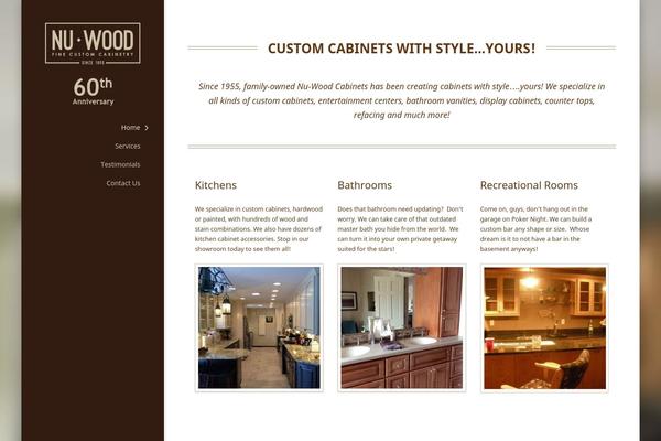 Vellum theme site design template sample