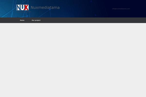 Vantage theme site design template sample