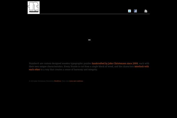 Site using Flickr Gallery plugin