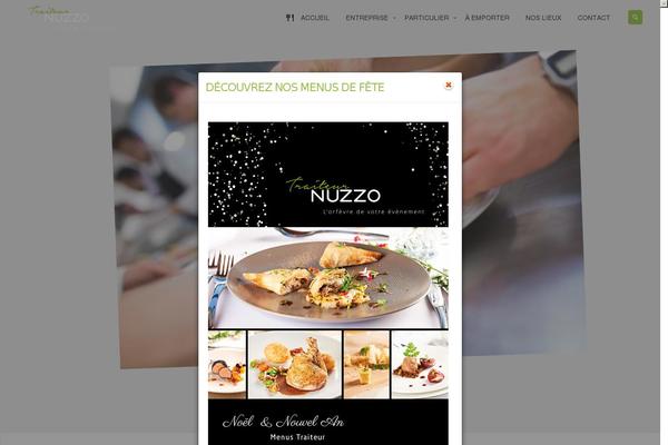 Food theme site design template sample