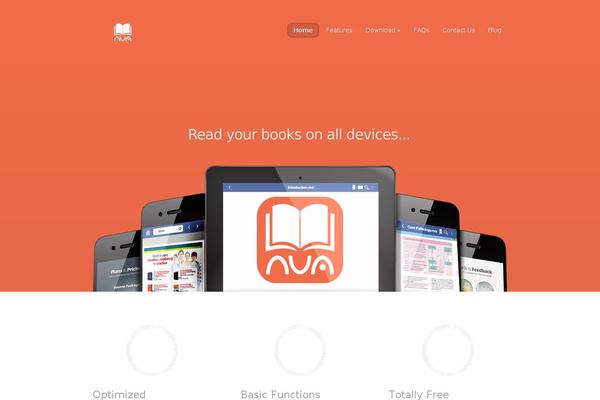 Nimble theme site design template sample