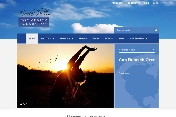 Charity Hub v1.05 theme site design template sample