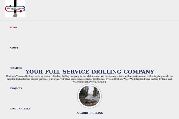 Impreza theme site design template sample