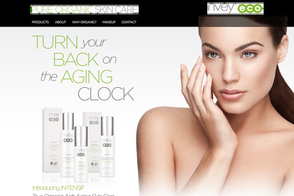 nveyecocosmetics.com site used Skincare