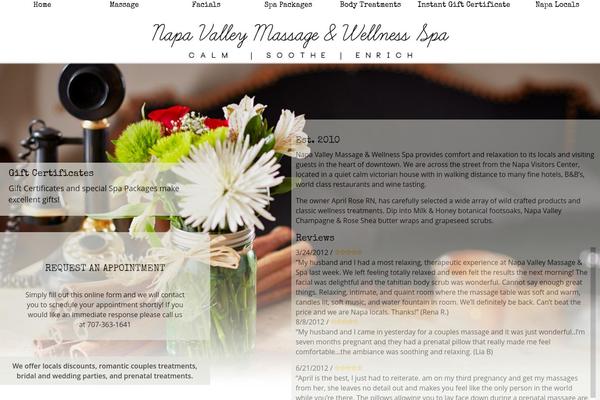 White Paper theme site design template sample