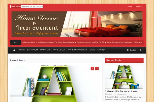 Bard theme site design template sample