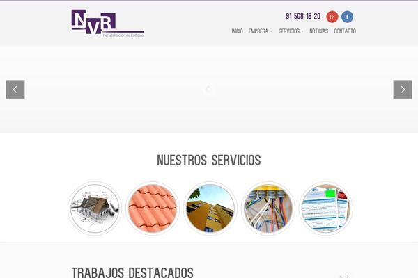 Terra theme site design template sample