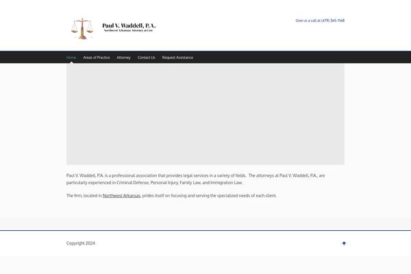 Pinpoint theme site design template sample
