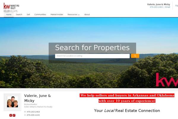 Site using Real Estate Website Builder plugin