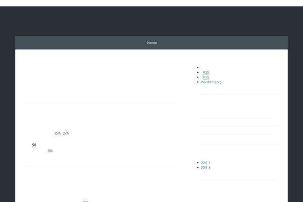 Finch theme site design template sample