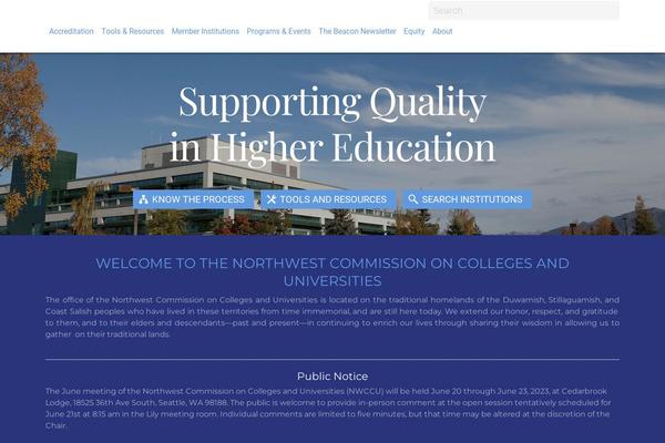 nwccu.org site used Uc
