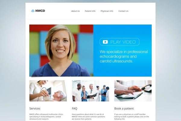 Halsey theme site design template sample