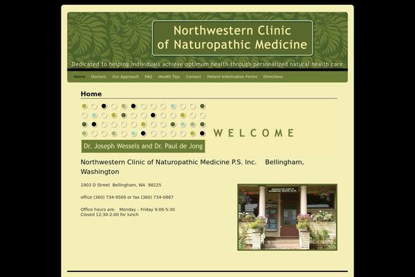 Weaver theme site design template sample