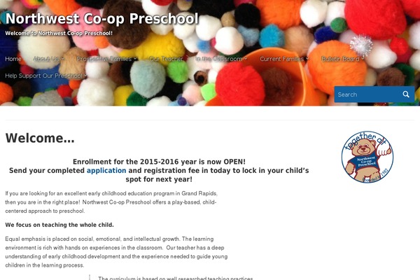 Academica theme site design template sample