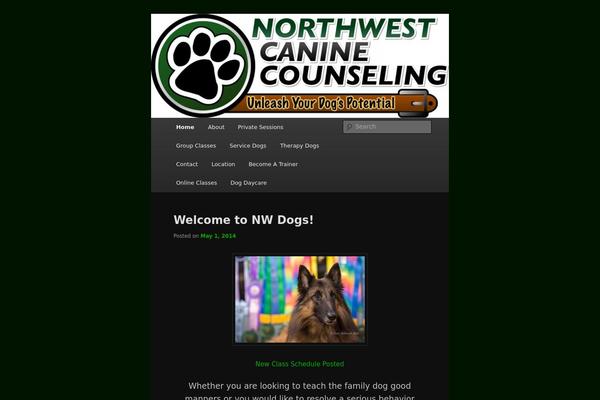 Twenty Eleven theme site design template sample