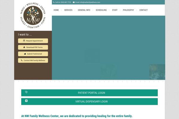 nwfamilywellness.com site used Pharmaplus-theme