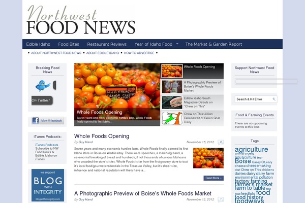 Magazine Premium theme site design template sample