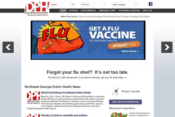 nwhealth theme websites examples