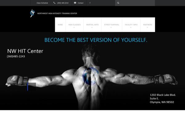 Fit Wp theme site design template sample