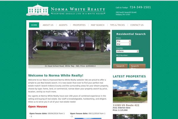 Denali theme site design template sample