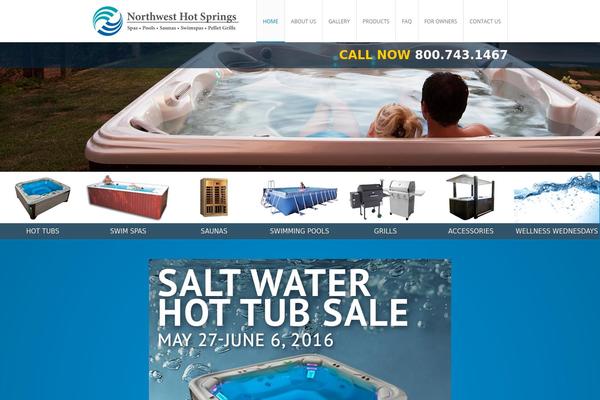 Infinite theme site design template sample