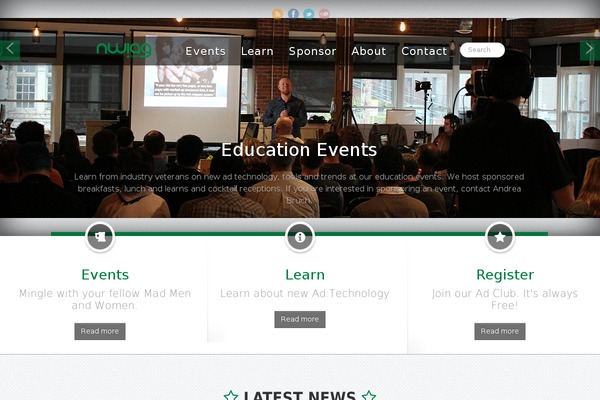 Clinto theme site design template sample